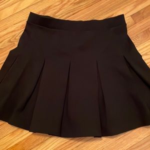 Pleated black skirt, ragstock